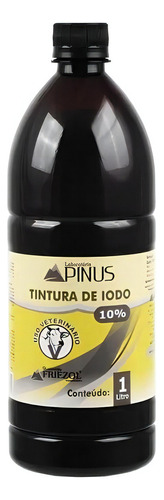 Tintura De Iodo 10% Pinus 1 Litro Friezol