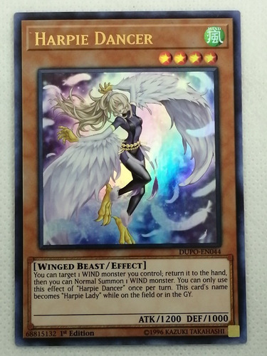 Ultra Yugioh Harpie Dancer