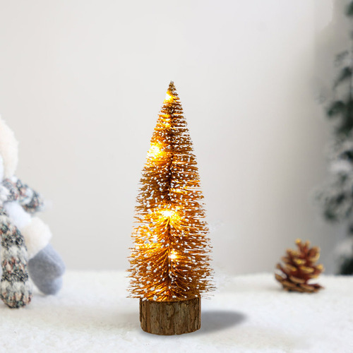 Mini Árbol De Navidad Con Iluminación Led, Árbol De Navidad