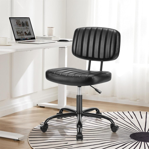 Silla De Oficina Casa Sin Brazos Ergonómica Escritorio...