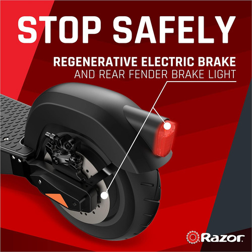 Razor C45 Scooter Eléctrico De Hasta 19.9 Mph Con Control De