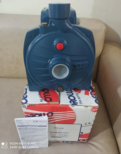 Bomba Centrifuga Pedrollo 3 Hp, 220 Voltios Motor Monofasico