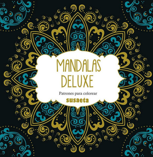 Mandalas Deluxe Patrones Para Colorear - Aa.vv