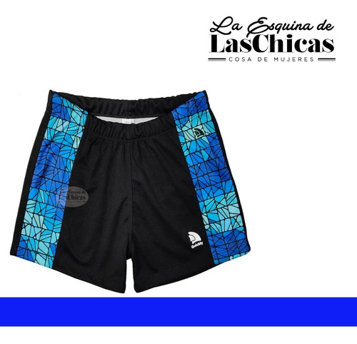 Malla Short Hombre Natacion Resistente Al Cloro Quickly