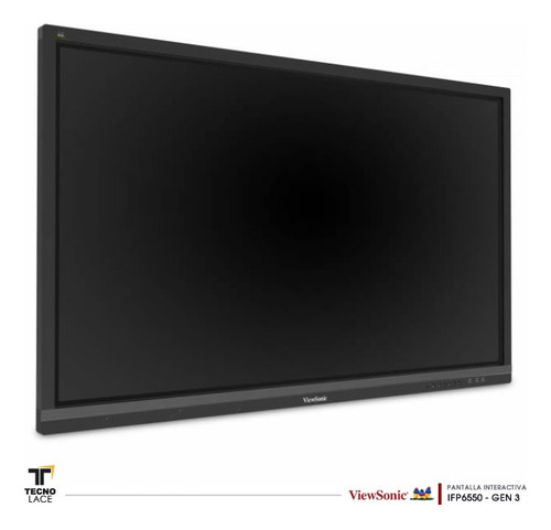 Kit Pantalla Interactiva Viewboard 6550 4k Uhd Con Soporte