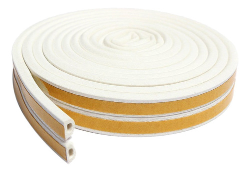 Tira Del Sello Del Excluidor De La Puerta P 9x5.5mm Blanco
