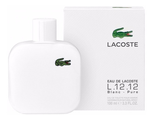 Perfume Caballero Lacoste Blanco 100 Ml Edt Original Usa