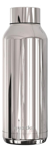 Botella Térmica En Acero Inoxidable Quokka Solid 510ml Color Silver
