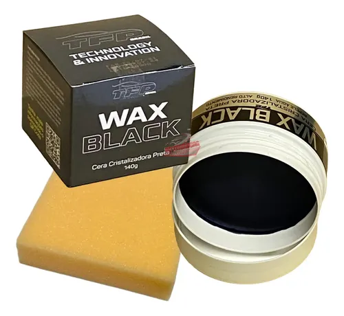 Cera Wax Color Black 140g Própria Carro Preto Cristalizadora ...