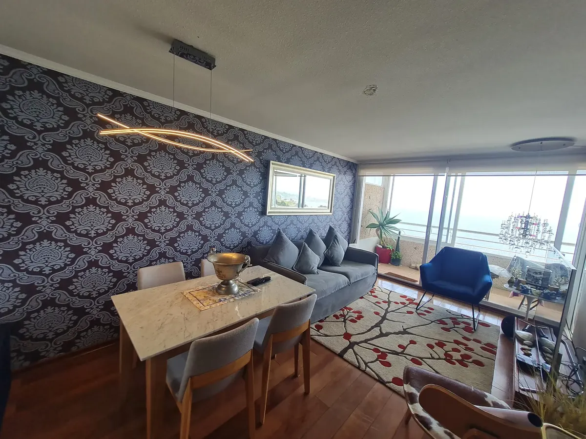 Imagen 4 de 16 de Vendo Lindo Departamento Concón Frente Playa Los Lilenes