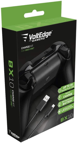 Imagen 1 de 4 de Kit De Carga Para Controles Xbox One Voltedge Bx10