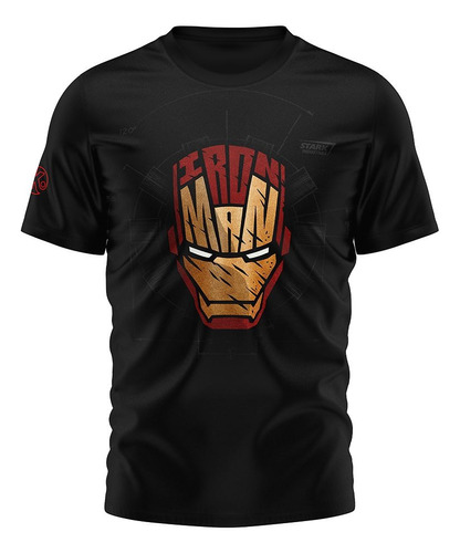 Remera Entrenamiento Kapho Iron Man Mask Marvel Niños