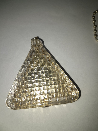 Antiguo Relicario Con Rosario De Plata Sterling 925 (Usado)