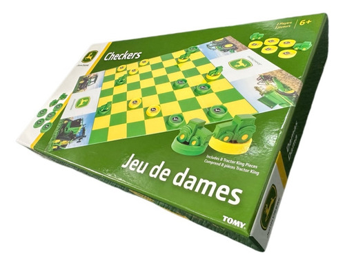 Juego De Fichas Checkers John Deere