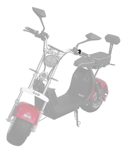 Botões Setas, Farol E Buzina Para Scooter Elétrica Citycoco