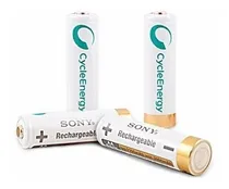Comprar Pilas Recargables Sony Cycle Energy Gold 2100mah Aa 4x