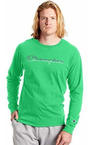 Camiseta De Manga Larga Con Grafico Clasico De Los Hombres