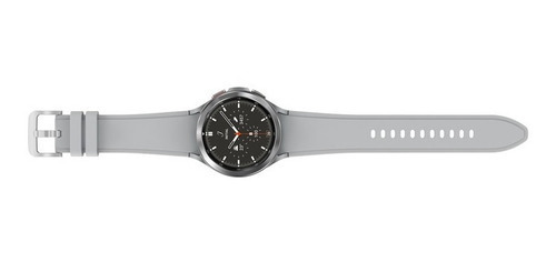 Imagen 5 de 5 de Samsung Galaxy Watch4 Classic (Bluetooth) 1.4" Caja 46mm de Acero inoxidable Silver, Malla Silver de fluoroelastómero y Bisel Plateado de Acero inoxidable SM-R890