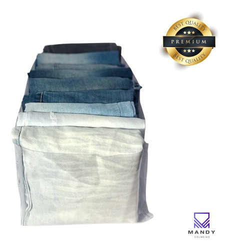  Organizador De Calça Jeans Transparente Reforçado 