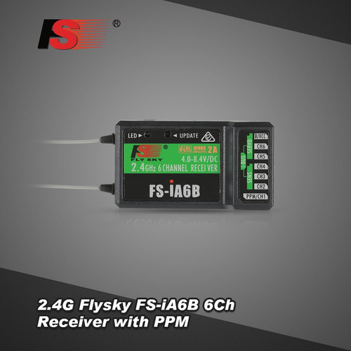 2,4 G Flysky Fs-ia6b 6ch Receptor Ppm Salida Con Puerto Ibus