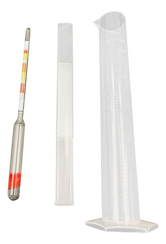 Kit De Tarro De Prueba Para Medir Alcohol Para Cerveza, 3 Un