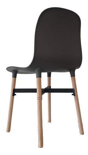 Silla Comedor Flia Hdc Group Turín Pack De 4 Sillas Gris Oscuro