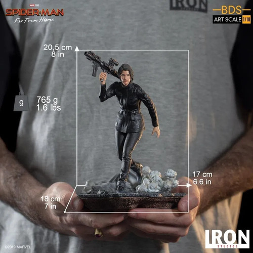 Estátua Maria Hill - Spider-man: Ffh - Art Scale 1/10