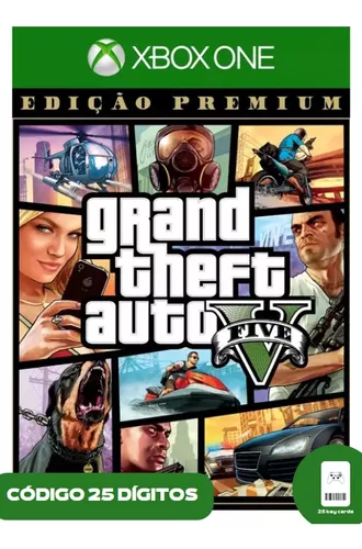 Grand Theft Auto V: Edição Premium - Xbox One - Cód 25 Digitos