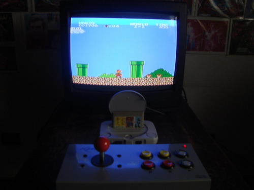Imagen 8 de 12 de Playcade Family Joystick Arcade Para Family Game De 9 Pines