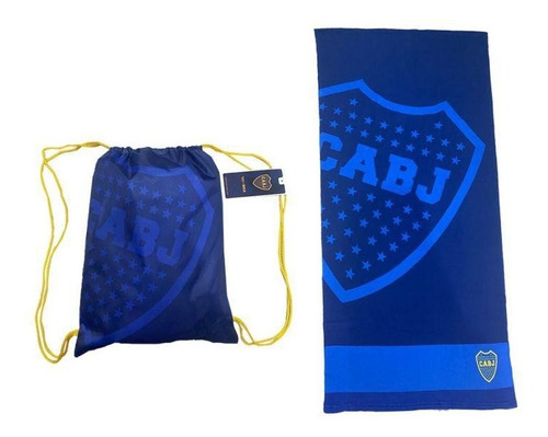 Imagen 2 de 4 de Toallon Playero Microfibra Secado Rapido Boca River 70x150