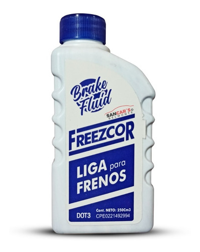 Liga Para Frenos Dot3 Freezcor 250 Cm3