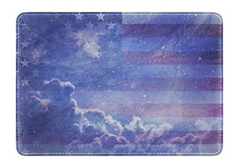 Cubierta Para Pasaporte My Daily American Flag Night Sky L 
