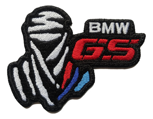 Parche Bordado Bmw Gs Rallye  Dakar Motos Bmw Gs Motorrad Sp