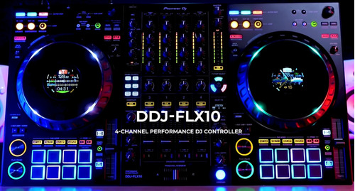 Pioneer Ddj Flx10 Controlador Pro De 4 Canales / Salidas Xlr