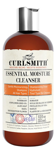 Curlsmith - Limpiador De Humedad Esencial, Champu Nutritivo 