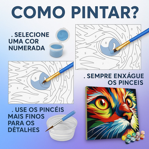 Kit Pintura Terapêutica - Caminho De Flores 40x50cm