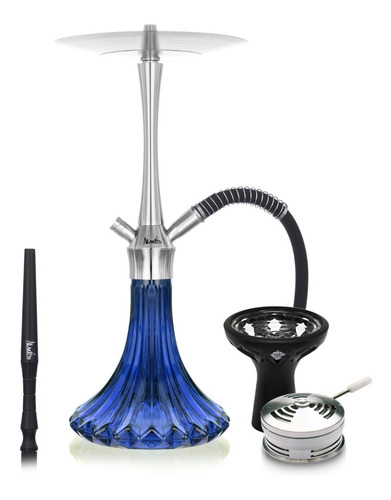 Shisha Aladin A46 Acero Quirúrgico/ Vidrio Templado (55cm)