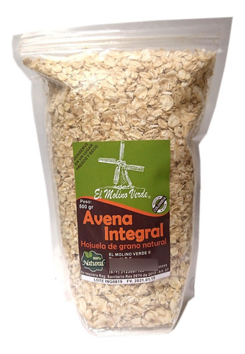 Avena Integral Hojuelas 500gr