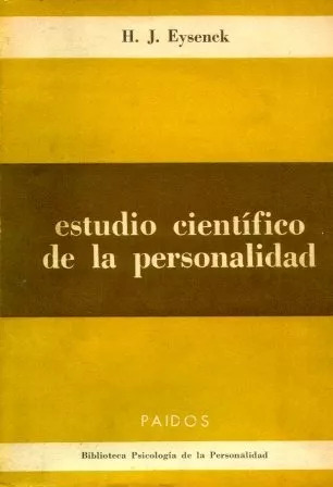 Eysenck : Estudio Cientifico De La Personalidad Edicion 1959