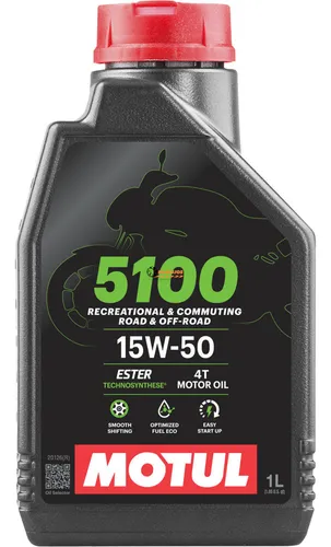 comprar Aceite Para Motor  Motul Semi-sintético 15w-50 Para Motos Y Cuatriciclos De 1 Unidad X 1l