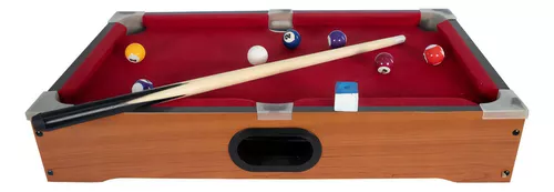 Juego De Mesa Billar Pool con luces para Niños