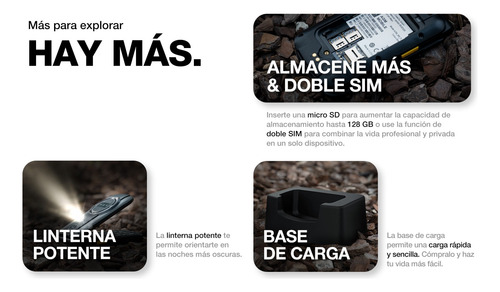 Celular Con Tapa Personas Mayores Teclado Agm M8 Flip S Cat
