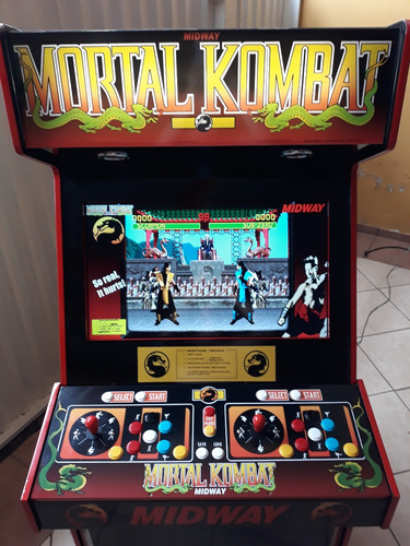 Fliperama Multijogo Tema Mortal Kombat.fabricação Própria