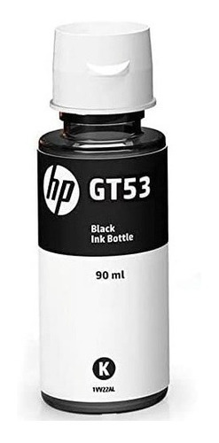 Botella De Tinta Hp Gt53 Negra 4000 Páginas 1vv22al