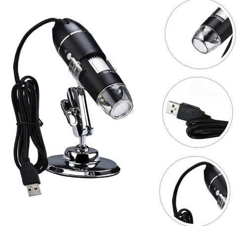 Microscópio Camera  Eletrônico 1000x Dx4 Usb Hd Zoom