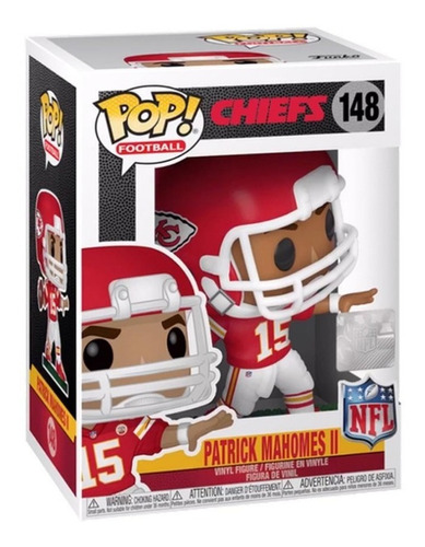 Funko Pop! Nfl Kansas City Chiefs - Patrick Mahomes #148