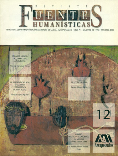 Revista Fuentes Humanísticas No. 12 I Semestre De 1996