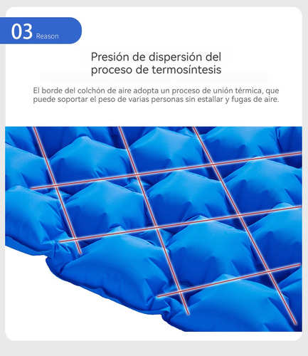 Colchoneta Para Dormir Colchón Portátil Doble Para Acampar
