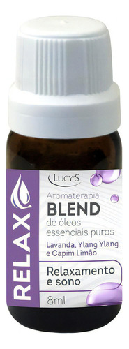 Óleo Essencial Lavanda Ylang Ylang E Capim Limão