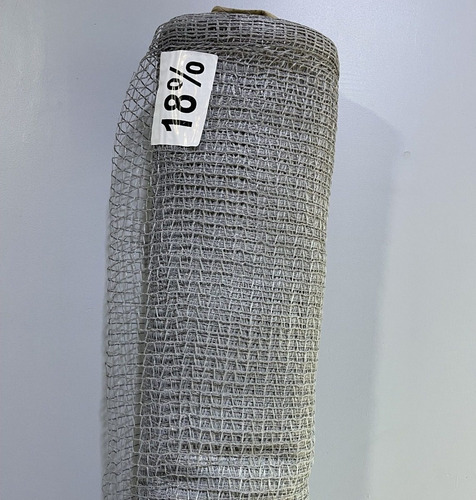 Imagen 5 de 5 de Malla Antipajaro Raschel 11mm X 11mm De 2.1m X 100m Gris